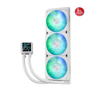 ASUS PRIME LC 360 ARGB - BEYAZ 360mm INTEL/AMD Uyumlu Sıvı Soğutucu