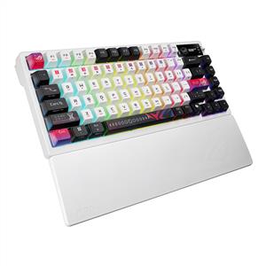 ASUS ROG AZOTH X/NX SNOW/PBT/TR SWITCH KABLOSUZ GAMING KLAVYE-BEYAZ