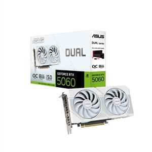 ASUS DUAL GeForce RTX 5060 OC WHITE 8GB GDDR7 128Bit DLSS 4 Ekran Kartı