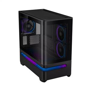 ASUS PRIME AP202 TG 3x120mm ARGB FANLI Micro ATX SİYAH KASA