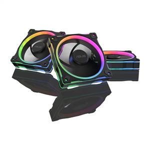 ASUS PRIME MR120 ARGB 120mm REVERSE ÜÇLÜ SİYAH KASA FANI