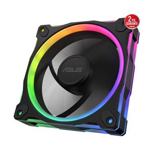 ASUS PRIME MR120 ARGB 120mm REVERSE ÜÇLÜ SİYAH KASA FANI