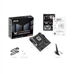 ASUS TUF GAMING A620AM-PLUS WIFI A620 Soket AM5 DDR5 7600MHz(OC) M.2 Anakart