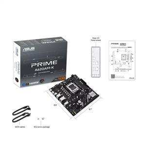 ASUS PRIME A620AM-K Soket AM5 A620 DDR5 7600MHz(OC) M.2 Anakart