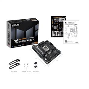ASUS TUF GAMING B850M-PLUS II B850 Soket AM5 DDR5 8000MHz(OC) M.2 Anakart