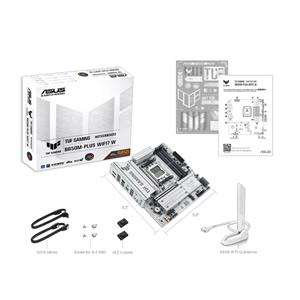 ASUS TUF GAMING B850M-PLUS WIFI7 W B850 Soket AM5 DDR5 8000MHz(OC) M.2 Anakart