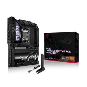 ASUS ROG CROSSHAIR X870E HERO BTF X870 Soket AM5 DDR5 8666MHz(OC) M.2 Anakart