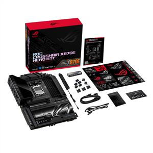 ASUS ROG CROSSHAIR X870E HERO BTF X870 Soket AM5 DDR5 8666MHz(OC) M.2 Anakart