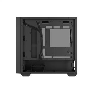 ASUS A21 PLUS TG BLACK 4x120mm ARGB FANLI mATX KASA