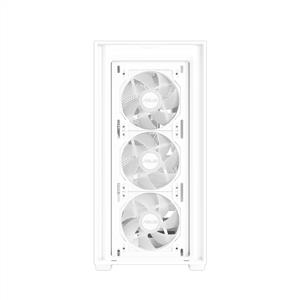 ASUS A21 PLUS TG WHITE 4x120mm ARGB FANLI mATX KASA