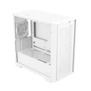 ASUS A21 PLUS TG WHITE 4x120mm ARGB FANLI mATX KASA