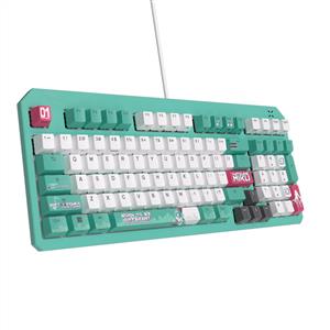 ASUS TUF GAMING K3 GEN II RED SWITCH HATSUNE MIKU ED.GAMING KLAVYE-GREEN
