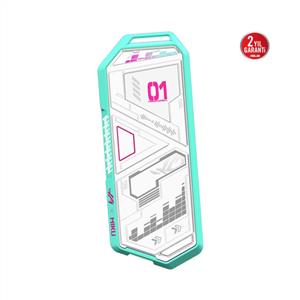 ASUS ROG STRIX ARION HATSUNE MIKU M.2 NVMe USB 3.2 SSD KUTUSU