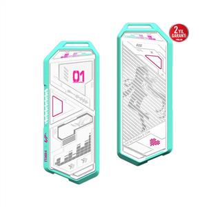 ASUS ROG STRIX ARION HATSUNE MIKU M.2 NVMe USB 3.2 SSD KUTUSU