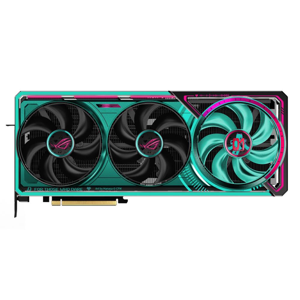 【中古】ASUS ROG Astral GeForce RTX 5080 ASUS ROG ASTRAL GeForce RTX 5080 HATSUNE MIKU OC 16GB GDDR7 256Bit