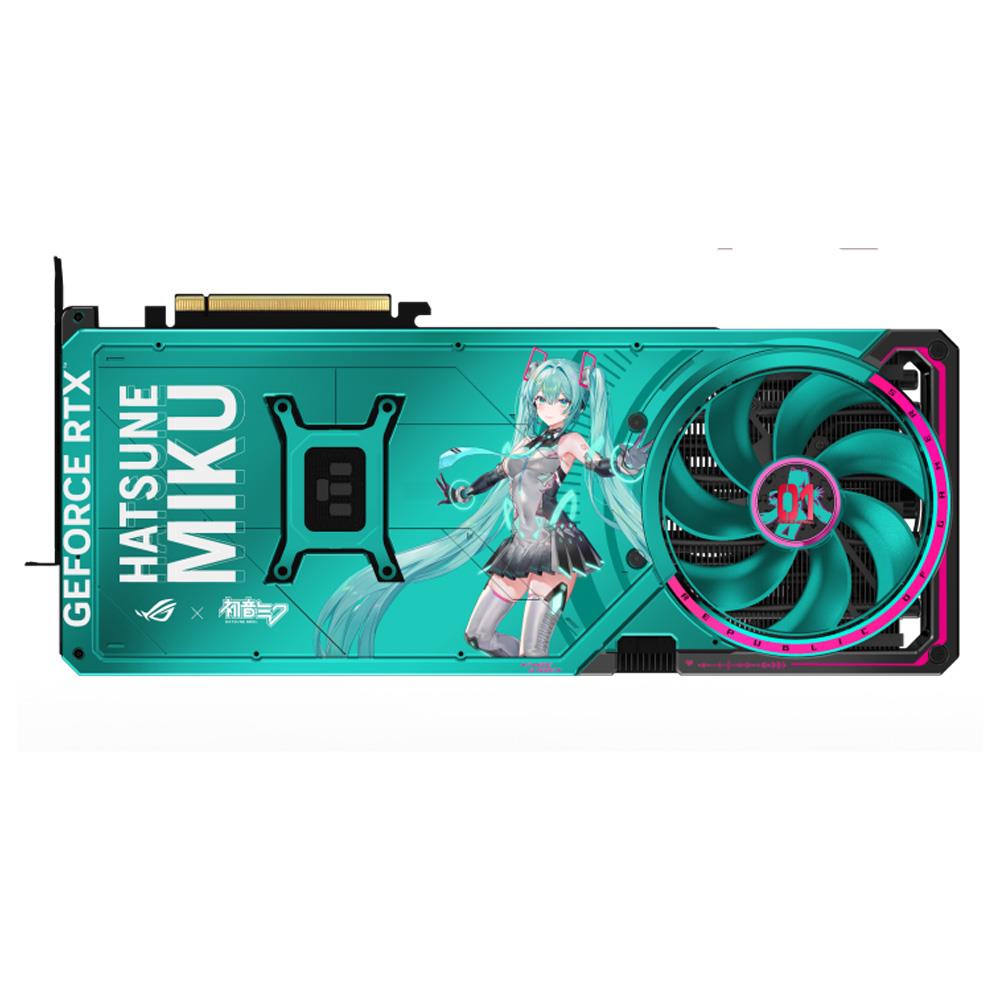 ASUS ROG ASTRAL GeForce RTX 5080 HATSUNE MIKU OC 16GB GDDR7 256Bit