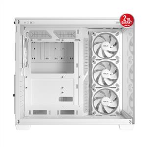 ASUS A32 PLUS TG ARGB BEYAZ 4x120mm ARGB FANLI ATX KASA
