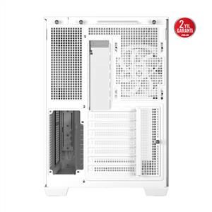 ASUS A32 PLUS TG ARGB BEYAZ 4x120mm ARGB FANLI ATX KASA