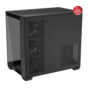ASUS A32 PLUS TG ARGB SİYAH 4x120mm ARGB FANLI ATX KASA