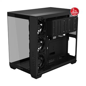 ASUS A32 PLUS TG ARGB SİYAH 4x120mm ARGB FANLI ATX KASA