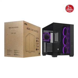 ASUS A32 PLUS TG ARGB SİYAH 4x120mm ARGB FANLI ATX KASA