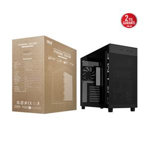 ASUS PRIME AP303 TG 1x120mm FANLI midT ATX SİYAH KASA