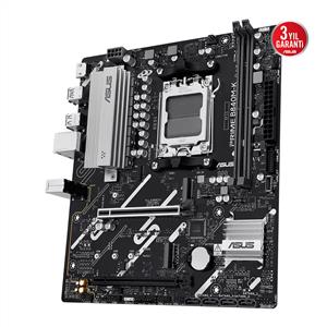ASUS PRIME B840M-K AMD B840 Soket AM5 DDR5 8000MHz(OC) M.2 Anakart