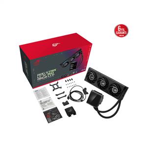 ASUS ROG STRIX LC IV 360 ARGB LCD 3x120mm 360mm SİYAH SIVI SOĞUTUCU