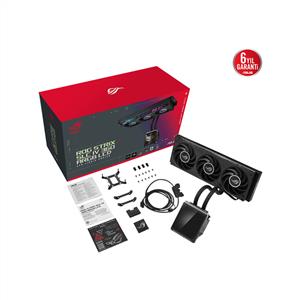 ASUS ROG STRIX SLC IV 360 ARGB LCD 3x120mm 360mm SİYAH SIVI SOĞUTUCU