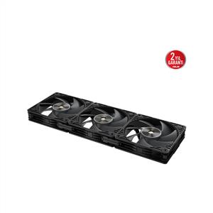 ASUS PROART PF120 PWM 120mm ÜÇLÜ SİYAH KASA FANI