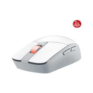 ASUS ROG STRIX IMPACT III WL 36000 DPI KABLOSUZ GAMING MOUSE-BEYAZ