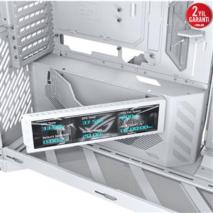 ASUS ROG CRONOX GR801 WHITE 4x140mm ARGB Fanlı ATX Kasa
