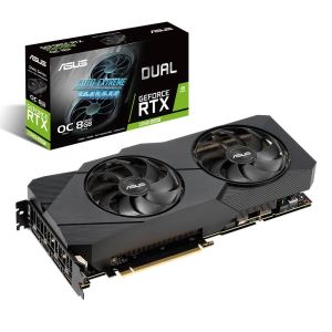 ASUS GeForce DUAL RTX2080 SUPER EVO OC 8GB GDDR6 256Bit DX12