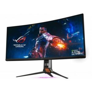 ASUS 35" PG35VQ 2Ms 200Hz 4K HDR AURA SYNC HDMI DP G-SYNC GAMING MONITOR