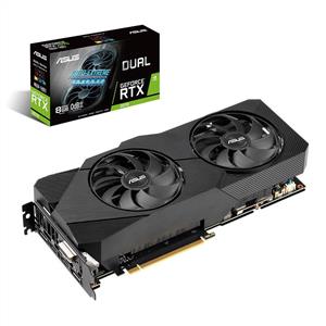 ASUS GeForce DUAL RTX 2070 EVO 8GB GDDR6 256Bit DX12 Nvidia Ekran Kartı