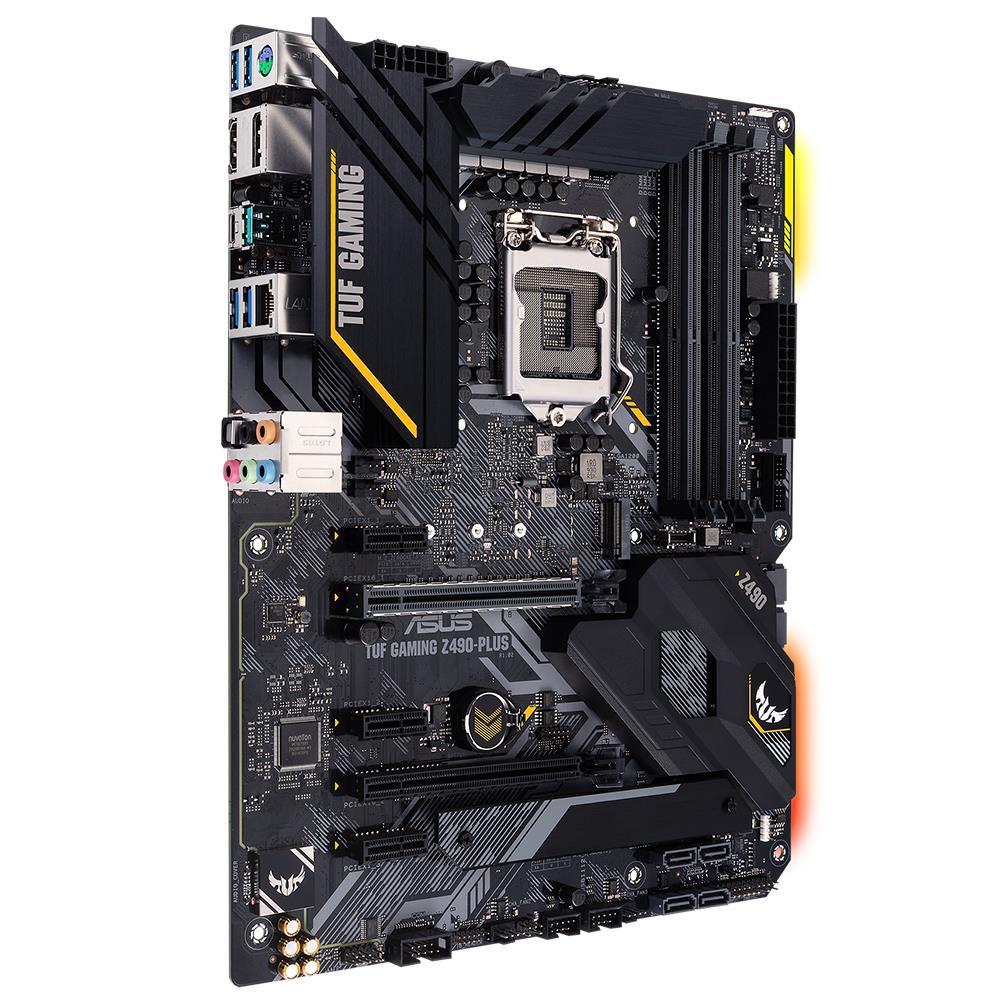 ASUS TUF GAMING Z490-PLUS INTEL Z490 Soket 1200 DDR4 4600MHz(OC