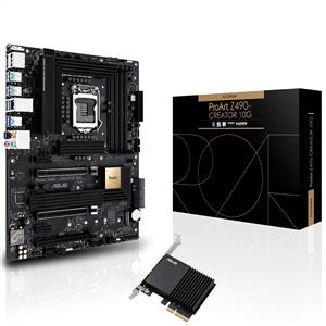 ASUS ProART Z490 CREATOR 10G INTEL Z490 Soket 1200 DDR4 4800MHz(O.C) M.2 Anakart