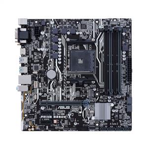 ASUS PRIME B350M-A AMD B350 AM4 Ryzen™ DDR4 3200+(O.C.) MHz USB 3.1 Anakart