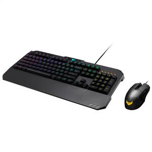 ASUS TUF GAMING K5 / M5 AURA SYNC RGB OYUNCU TÜRKÇE KLAVYE MOUSE COMBO SET