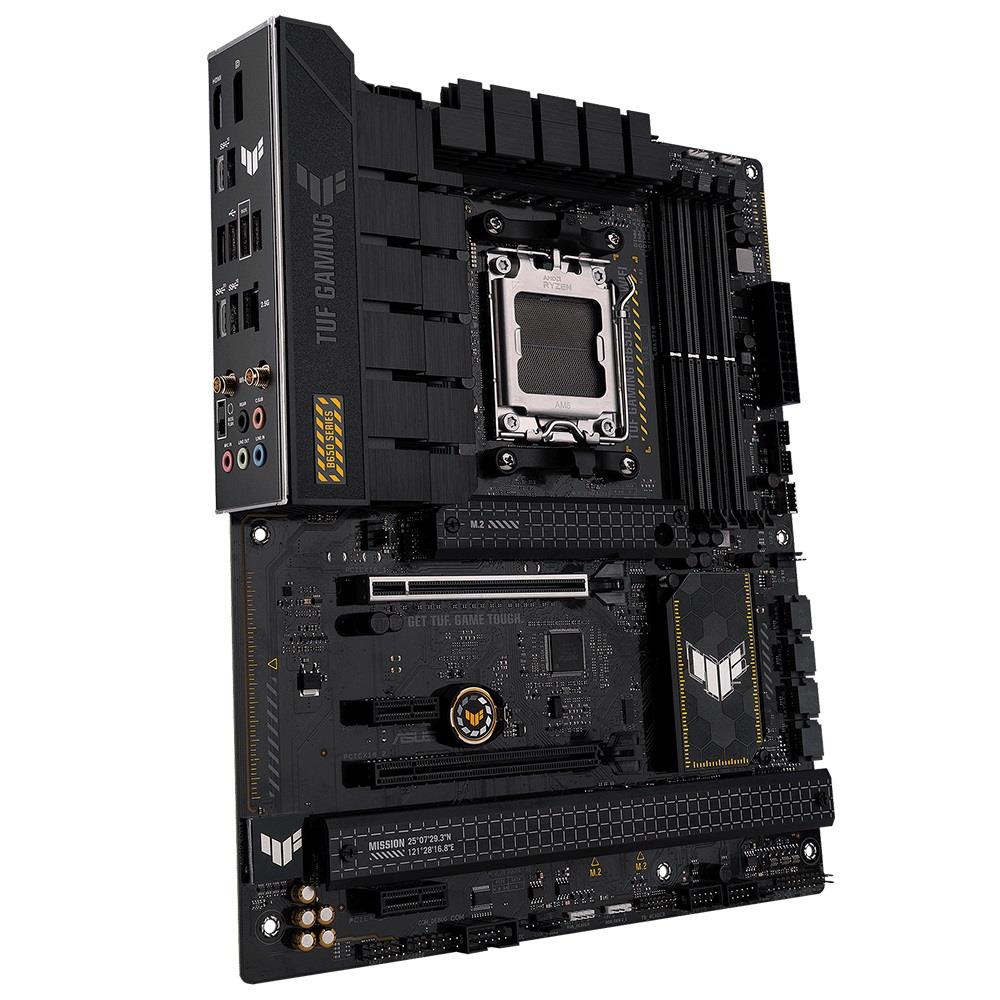 ASUS TUF GAMING B650-PLUS WIFI AMD B650 Soket AM5 DDR5 6400MHz (OC