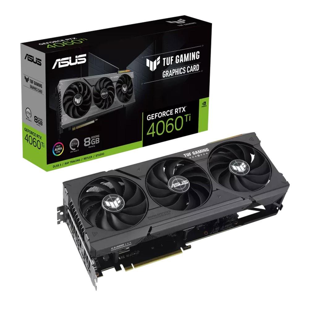 ASUS TUF GeForce RTX 4060 Ti GAMING 8GB GDDR6 128Bit Nvidia DLSS 3