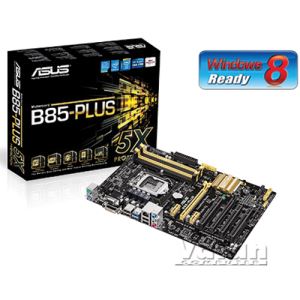 ASUS B85-PLUS Intel B85 Soket 1150 DDR3 1600MHz SATA 3.0 USB 3.0 DVI Anakart