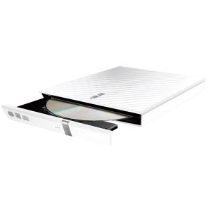 ASUS SDRW-08D2S-U Lite 8X HARİCİ SLİM DVD YAZICI - BEYAZ