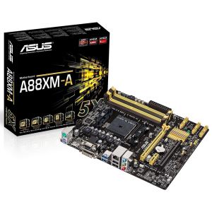 ASUS A88XM-A Soket FM2+ DDR3 2400MHz(O.C.) SATA 3.0 USB 3.0 VGA&DVI Anakart