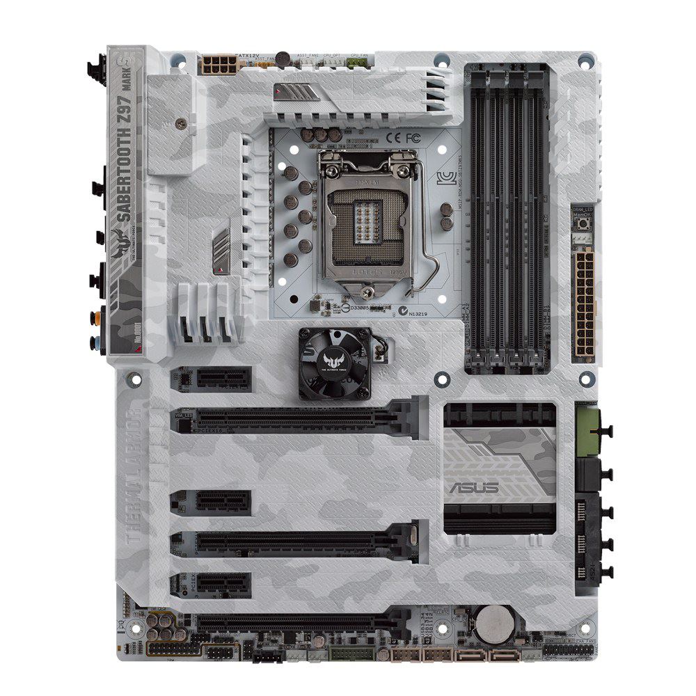 ASUS SABERTOOTH Z97 MARK S Intel Z97 Soket 1150 DDR3 1866MHZ