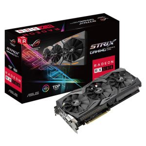 ASUS RX580 ROG STRIX TOP 8GB GDDR5 256Bit AMD Radeon DX12 Ekran Kartı