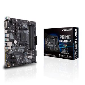 ASUS PRIME B450M-A AMD B450 Socket AM4 Ryzen™ DDR4 4400MHz(O.C.) M.2 Anakart