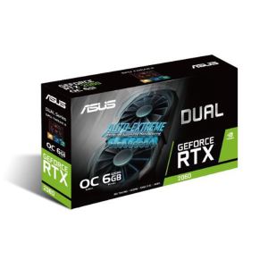 ASUS GeForce DUAL RTX 2060 OC GDDR6 6GB 192Bit DX12 Ekran Kartı