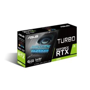 ASUS GeForce TURBO RTX 2060 GDDR6 6GB 192Bit DX12 Ekran Kartı