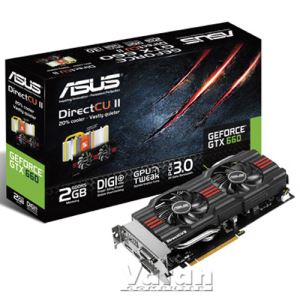 Asus GTX660 DirectCU II GDDR5 2GB 192Bit Nvidia DX11.1 Ekran Kartı